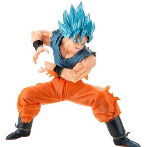 Dynamic Warrior Action Figure - Blue and Orange